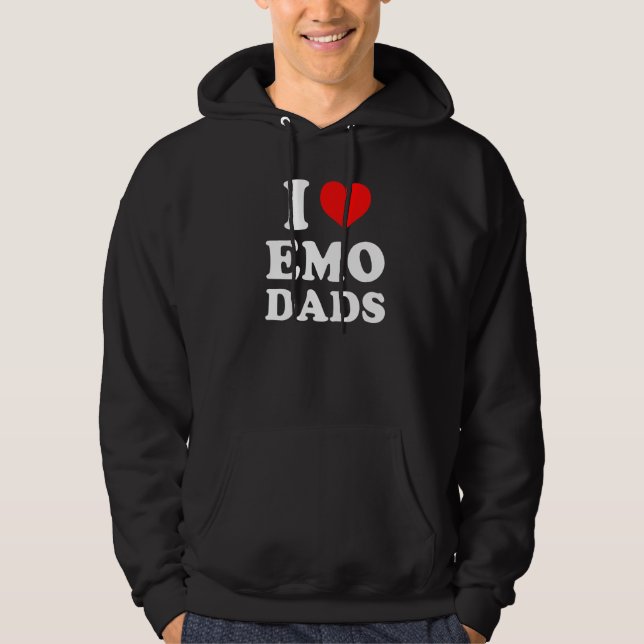 Moletom Eu Amo Pais Emo (Frente)