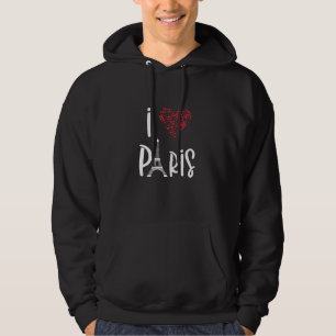 Moletom Eu Amo Paris França Torre Eiffel Souvenir Viagem V