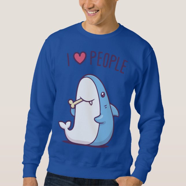 Moletom Eu amo Pessoas (Frente)