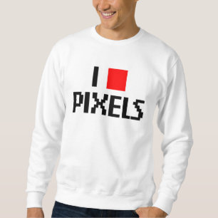 Moletom Eu amo pixéis