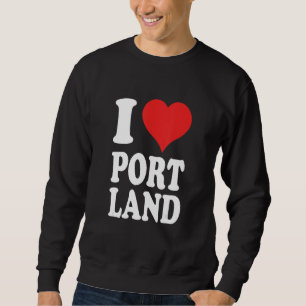 Moletom Eu Amo Portland 1