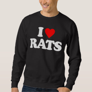 MOLETOM EU AMO RATOS