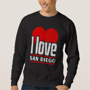 Moletom Eu Amo San Diego Melhor Cidade Natal Eu Amo San Di