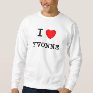 Moletom Eu amo Yvonne