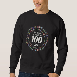 Moletom Eu Atrapalhei Meu Professor Por 100 Dias De Aula C