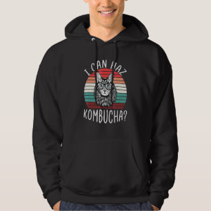 Moletom Eu Consigo Haz Kombucha Cat Probitic Beber T