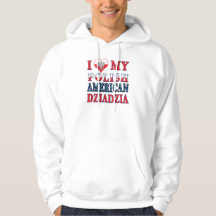 Moletom Eu Corto Minha Dziadzia Polonesa Americana