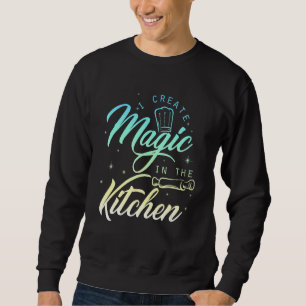 Moletom Eu Crio Mágica Na Cozinha Cook & Chef