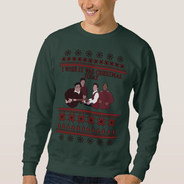 Moletom Eu desejo que era Natal hoje! (Frente)