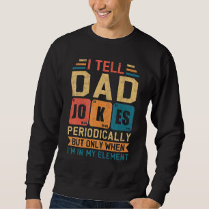 Moletom Eu Digo Às Piadas Pais Periodicamente Pai Vintage