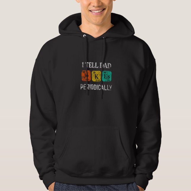Moletom Eu Digo Às Piadas Pais Periodicamente Química Engr (Frente)