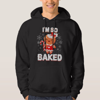 Moletom Eu Estou Tão Assado Homem de Biscoito de Natal Eng