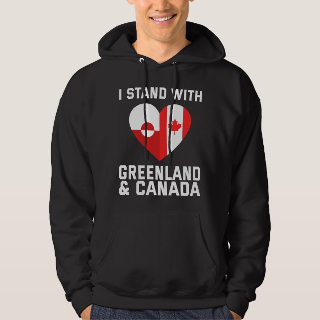 Moletom Eu Fico Com A Groenlândia E O Canadá (Frente)