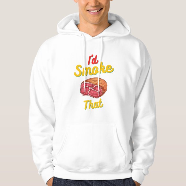 Moletom Eu fumaria aquelas camisolas e sweatshirts feminin (Frente)