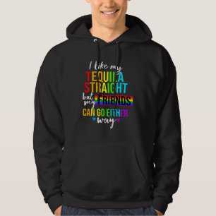 Moletom Eu Gosto Da Minha Lésbica Gay de Orgulho Lgbt Hete