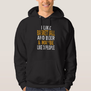 Moletom Eu Gosto de Basquete e Cerveja Treinador Universit
