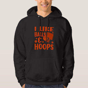 Moletom Eu Gosto de Bolas e Arcos  Basquetebol