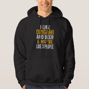 Moletom Eu Gosto de Origami e Cerveja Dobra Papel Amo Japo