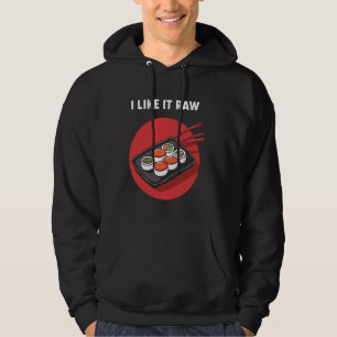 Moletom Eu Gosto Dele Cru Sushi Engraçado