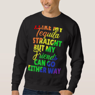 Moletom Eu Gosto Do Meu Hetero De Tequila Mas Meus Amigos