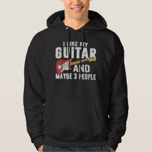 Moletom Eu Gosto Do Meu Violão E Talvez De Três Pessoas