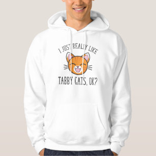Moletom Eu Gosto Muito De Gatos De Tabby. Pão de Gato Lar