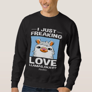 Moletom Eu Gosto Muito De Llamas Ok Llama Lover Graphic