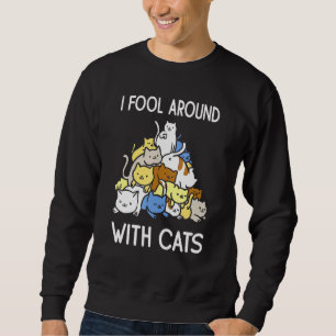 Moletom Eu Me Engano Com Gatinhos