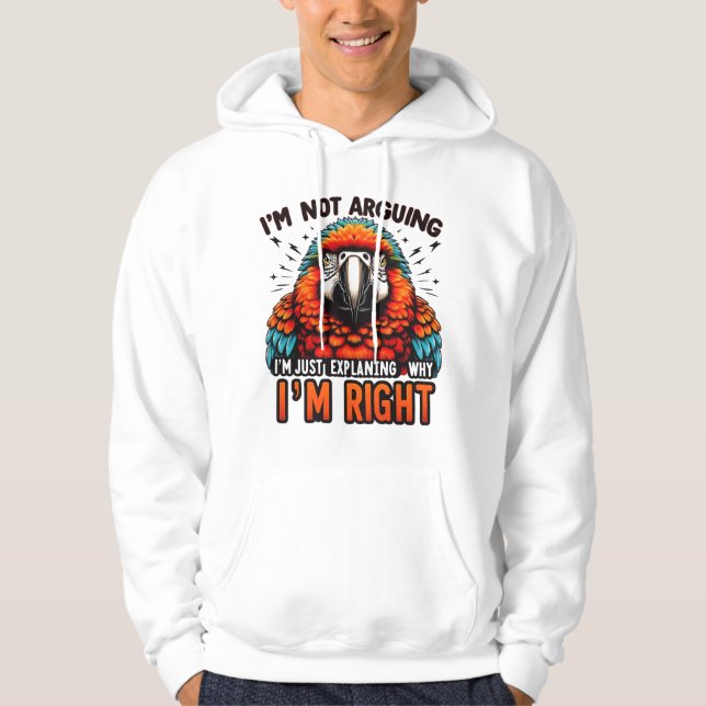 Moletom Eu não estou discutindo (Frente)