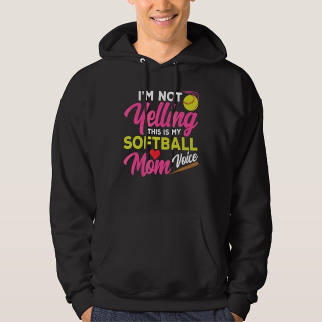 Moletom Eu não estou gritando que esta é minha mãe de soft (Frente)