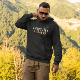 Moletom Eu não levanto I Boom Op - Tripulação de Filmes