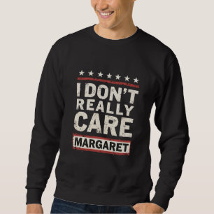 Moletom Eu não me importo com Margaret J.D. Vance VP Humor
