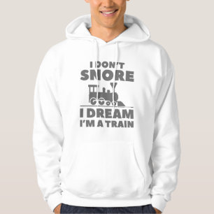Moletom Eu Não Ronco Eu Sonho Que Sou Um Trem