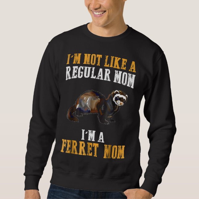 Moletom Eu Não Sou Como Uma Mãe Normal Sou Uma Mãe Ferreta (Frente)