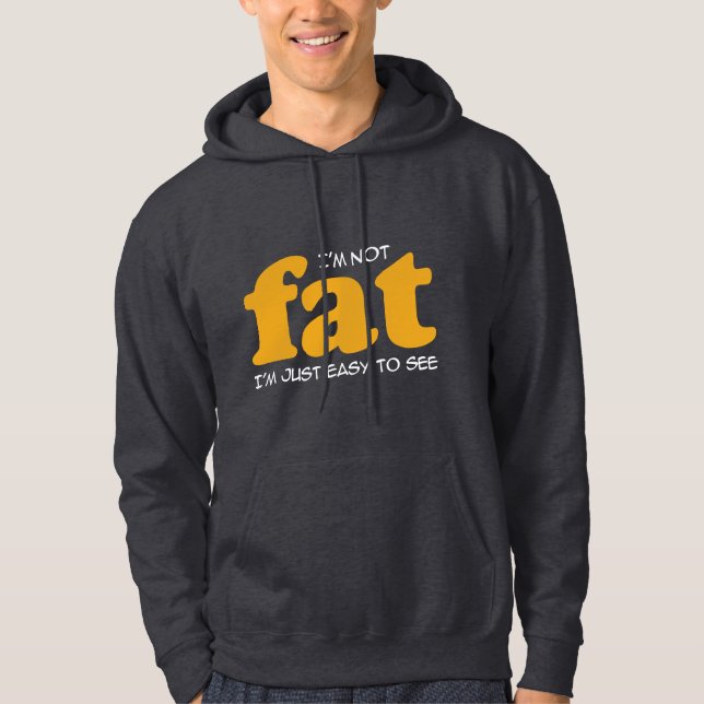Moletom Eu não sou gordo (Frente)