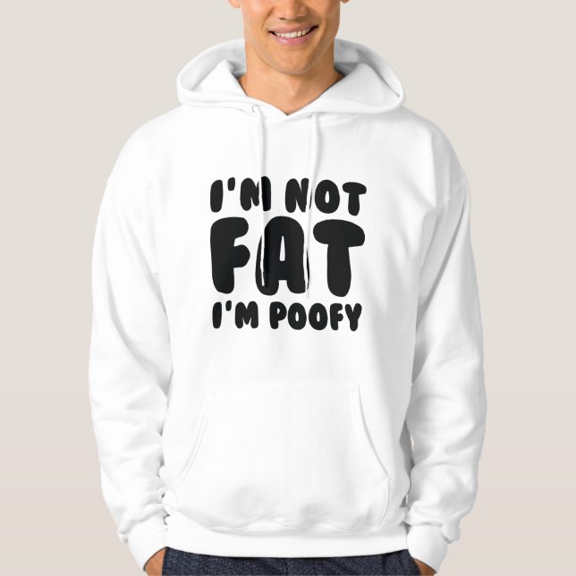 Moletom Eu não sou gordo, sou pobre (Frente)