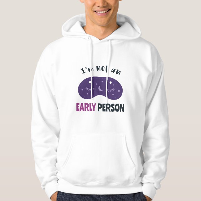 Moletom Eu não sou uma pessoa jovem (Frente)
