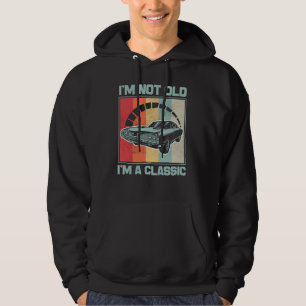Moletom Eu não sou velho, sou um clássico, o porteiro do c