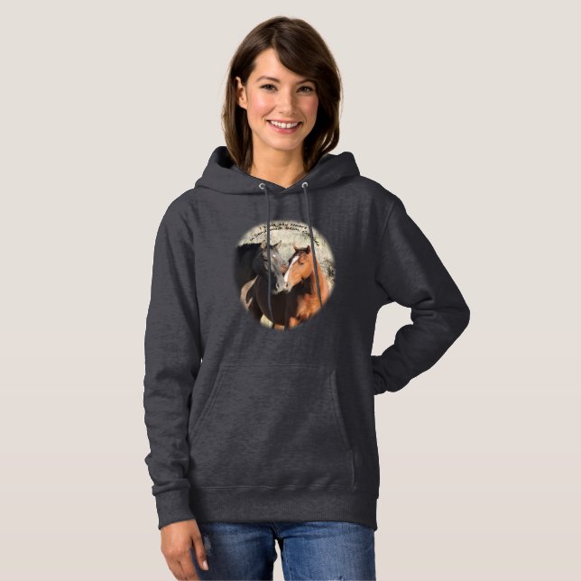 Moletom Eu perdi meu coração na bacia de lavagem da areia, (Frente Completa)