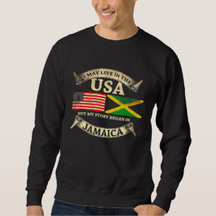 Moletom Eu Posso Viver Nos Eua Mas Minha História Começou 