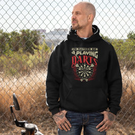 Moletom Eu Preferencialmente Tocando Dardos - Sarcástico D