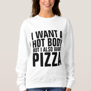 Moletom EU QUERO um CORPO QUENTE MAS EU IGUALMENTE QUERO