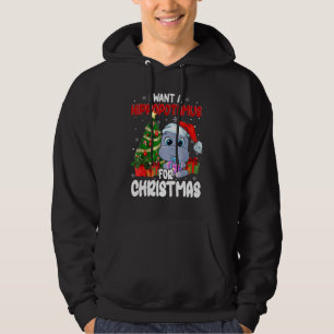 Moletom Eu Quero Um Hipopótamo Para O Natal Hippo Xmas par