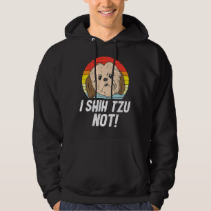 Moletom Eu Shih Tzu Não É Proprietário De Cachorros De Ani