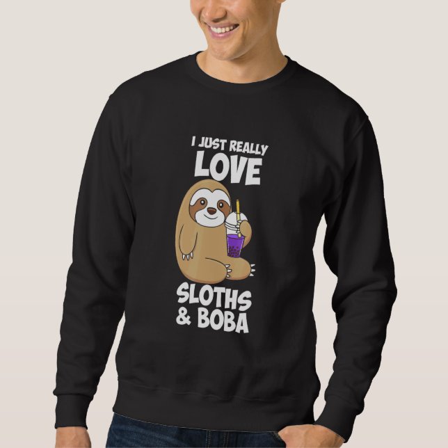 Moletom Eu Só Amo Verdadeiramente A Boba (Frente)