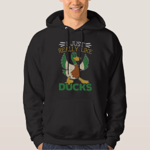 Moletom Eu Só Gosto Muito De Patos Filhote De Pato Ave Aqu