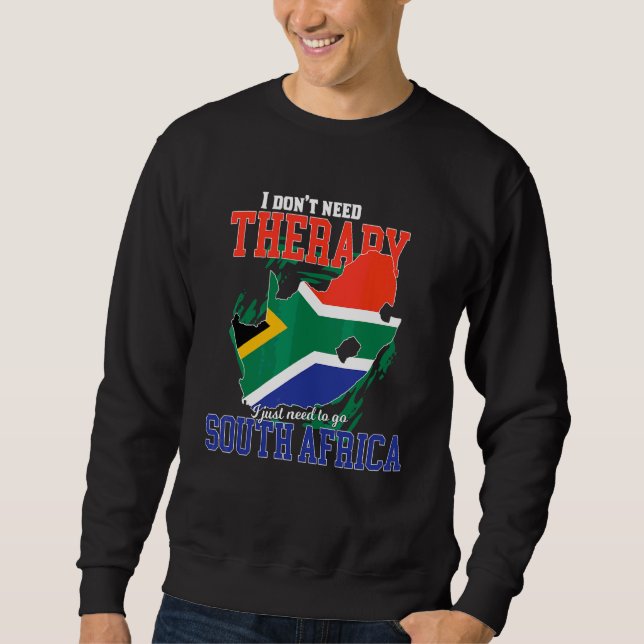 Moletom Eu Só Preciso Ir Para a África do Sul (Frente)