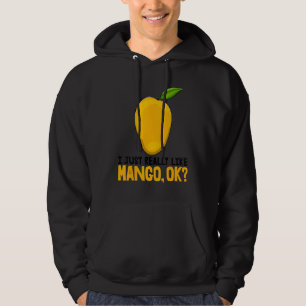 Moletom Eu Só Realmente Gosto de Manga Okay Manga Fruta Di