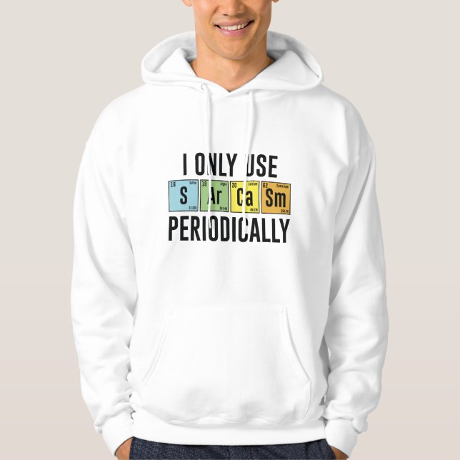 Moletom Eu Só Uso Sarcasmo Periodicamente (Frente)