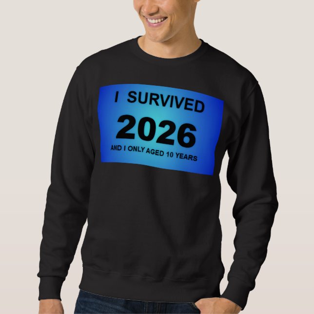 Moletom Eu Sobrevivi 2026 (Frente)